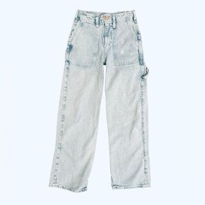 We The Free Light Blue Wide-Leg Jeans